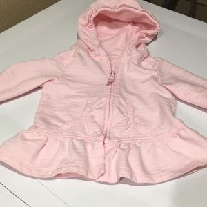 Pale pink lightweight hoodie from Next